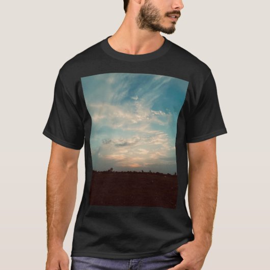 Landschap Mannen T-shirt (Voorkant)