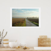 Landschap Mannheim 1 Poster (Keuken)