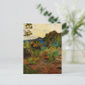 Landschap Martinique van Paul Gauguin (1887) Briefkaart (Staand voorkant)