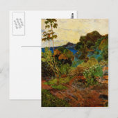 Landschap Martinique van Paul Gauguin (1887) Briefkaart (Voorkant / Achterkant)