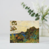 Landschap Martinique van Paul Gauguin (1887) Briefkaart (Staand voorkant)
