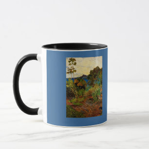 Landschap Martinique van Paul Gauguin (1887) Mok