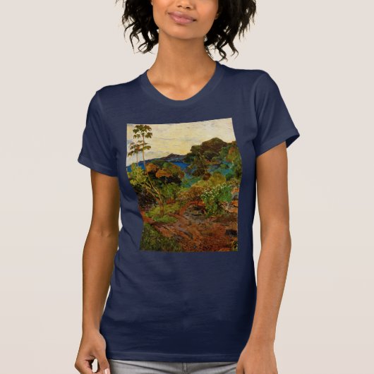 Landschap Martinique van Paul Gauguin (1887) T-shirt (Voorkant)