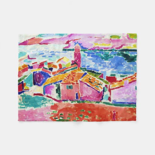 Landschap, Matisse Fleece Deken (Voorkant (Horizontaal))