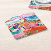 Landschap, Matisse Kartonnen Onderzetters (Schuin)