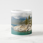 Landschap meer grote koffiekop (Voorkant)