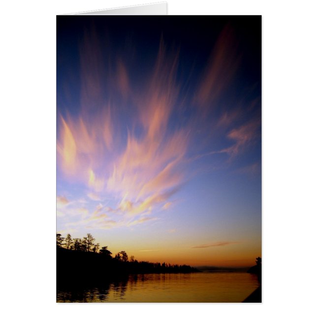 Landschap meer Ladoga (Voorkant)