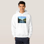 Landschap meer Ladoga Hoodie (Voorkant volledig)