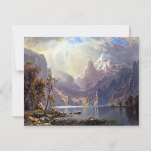 landschap, meer tahoe van Albert Bierstadt