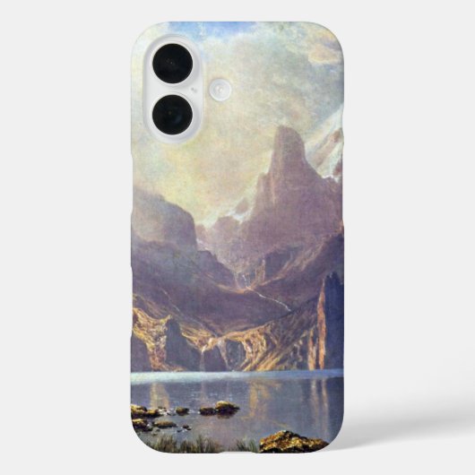  landschap, meer tahoe van Albert Bierstadt Case-Mate iPhone Case (Achterkant)