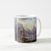 landschap, meer tahoe van Albert Bierstadt Koffiemok (Voorkant rechts)