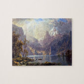  landschap, meer tahoe van Albert Bierstadt Legpuzzel (Horizontaal)