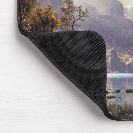 landschap, meer tahoe van Albert Bierstadt Muismat (Hoek)