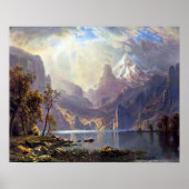 landschap, meer tahoe van Albert Bierstadt Poster (Voorkant)