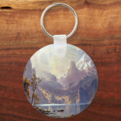 landschap, meer tahoe van Albert Bierstadt Sleutelhanger (Voorkant)