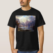  landschap, meer tahoe van Albert Bierstadt T-shirt (Voorkant)