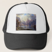  landschap, meer tahoe van Albert Bierstadt Trucker Pet (Voorkant)