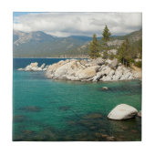 Landschap meer tegeltje (Voorkant)