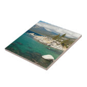 Landschap meer tegeltje (Zijkant)