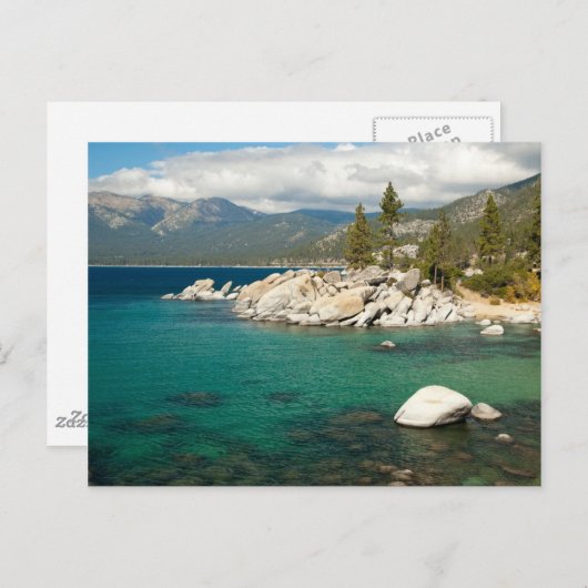 Landschap meer van Tahoe Briefkaart (Voorkant / Achterkant)