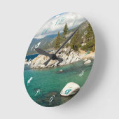 Landschap meer van Tahoe Ronde Klok (Hoek)