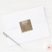 Landschap Mercury en Apollo Vierkante Sticker (Envelop)