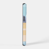 Landschap met bergen en zee iPhone 15 case (Rechterkant)