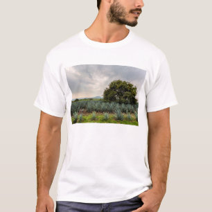 Landschap met blauw Agave T-shirt