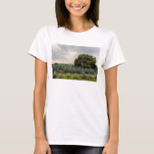 Landschap met blauw Agave T-shirt (Voorkant)