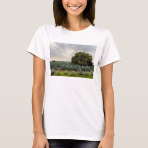 Landschap met blauw Agave T-shirt