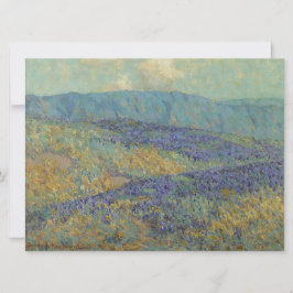 Landschap met Blauwe Bloemen (door Granville Redmo Kaart