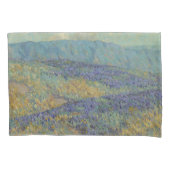 Landschap met Blauwe Bloemen (door Granville Redmo Kussensloop (Voorkant-Links)