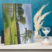 Landschap met bomen fotoplaat (Zijkant)