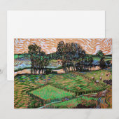 Landschap met brug over de Oise Feestdagenkaart (Voorkant / Achterkant)