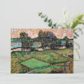 Landschap met brug over de Oise Feestdagenkaart (Staand voorkant)