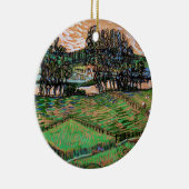 Landschap met brug over de Oise Keramisch Ornament (Rechts)