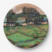 Landschap met brug over de Oise Papieren Bordje (Voorkant)
