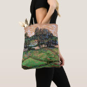 Landschap met brug over de Oise Tote Bag (Dichtbij)