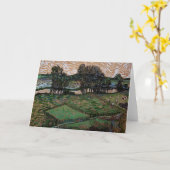 Landschap met brug over de Oise (van Gogh) Kaart (Gele Bloem)