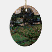 Landschap met brug over de Oise (van Gogh) Keramisch Ornament (Rechts)