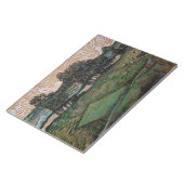 Landschap met brug over de Oise (van Gogh) Notitieblok (Schuin)