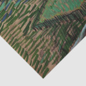 Landschap met brug over de Oise (van Gogh) Tissuepapier (Detail)