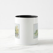 Landschap met brug over een stroom mok (Midden)