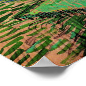 Landschap met brug over Oise Poster (Hoek)