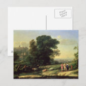 Landschap met Cephalus Briefkaart (Voorkant / Achterkant)