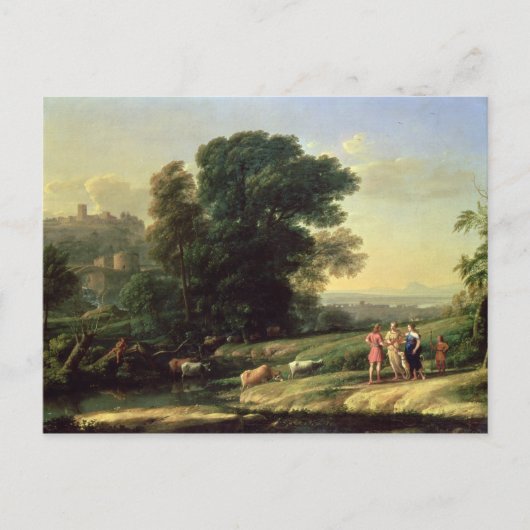 Landschap met Cephalus Briefkaart (Voorkant)