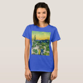 Landschap met Couple Waling door Vincent van Gogh T-shirt (Voorkant volledig)