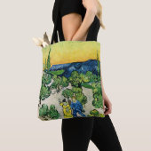 Landschap met Couple Waling door Vincent van Gogh Tote Bag (Dichtbij)