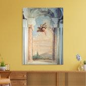 Landschap met Cupid, van de "Foresteria" (Gast) Canvas Afdruk (Insitu (Woonkamer))