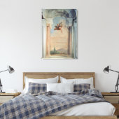 Landschap met Cupid, van de "Foresteria" (Gast) Canvas Afdruk (Insitu (Slaapkamer))